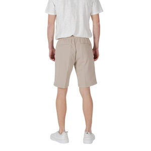 Antony Morato Beige Polyester Bermuda Shorts