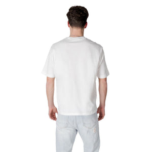Armani Exchange White Cotton T-Shirt