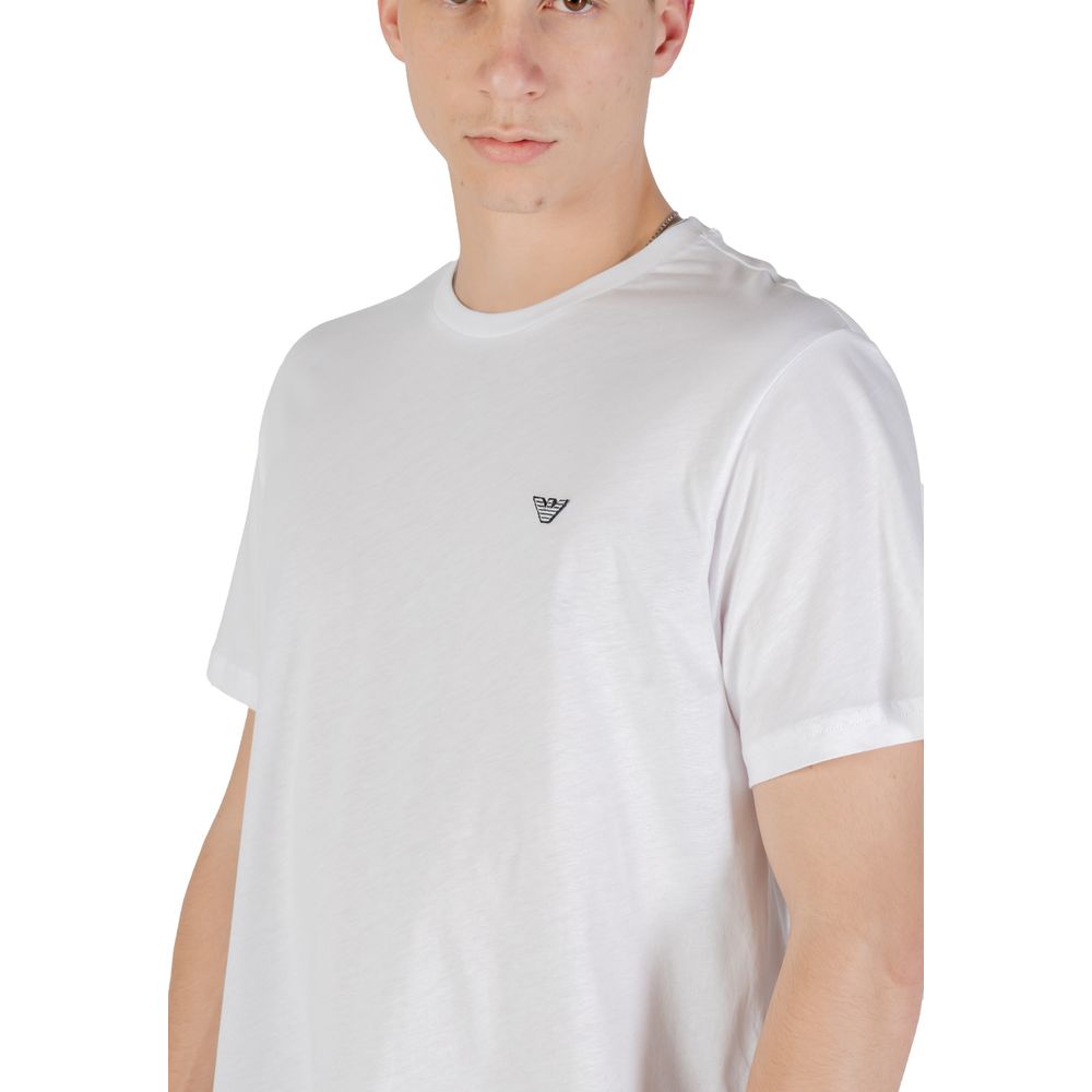 Emporio Armani Underwear White Cotton T-Shirt