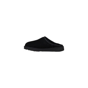 UGG Black Suede Leather Clogs