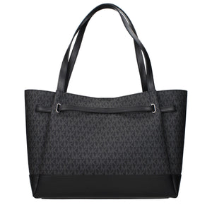 Michael Kors Black Fabric Shoulder Bag