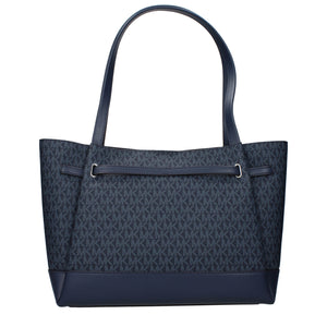 Michael Kors Blue Fabric Shoulder Bag