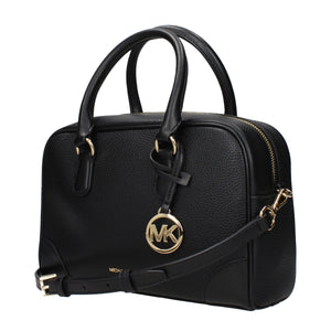 Michael Kors Black Leather Handbag