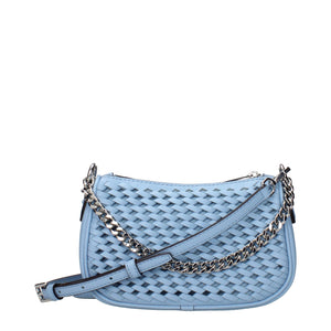 Michael Kors Light Blue Leather Handbag