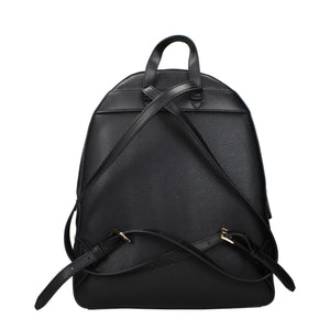 Michael Kors Black Leather Backpack