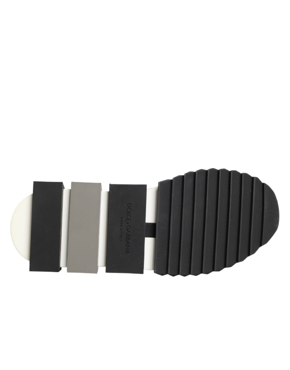 Dolce & Gabbana Black Silver Slip On Sorrento Sneakers Shoes