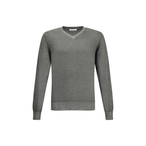 Cruciani Gray Cashmere Cashmere Sweater