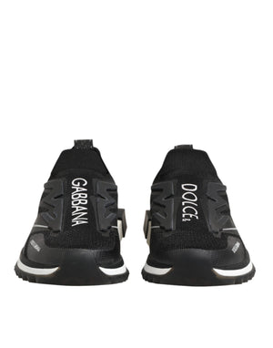 Dolce & Gabbana Black SORRENTO Sport Stretch Sneakers Shoes