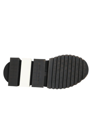 Dolce & Gabbana Black SORRENTO Sport Stretch Sneakers Shoes