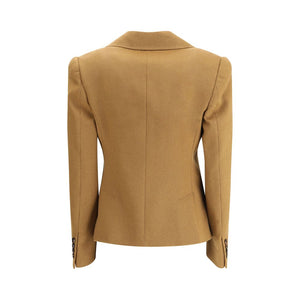Max Mara Brown Camel Hair  Jackets And Coat