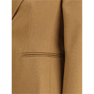 Max Mara Brown Camel Hair  Jackets And Coat