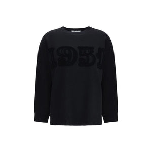 Max Mara Black Wool Sweatshirt