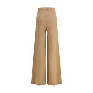 Max Mara Beige Wool Casual Pants