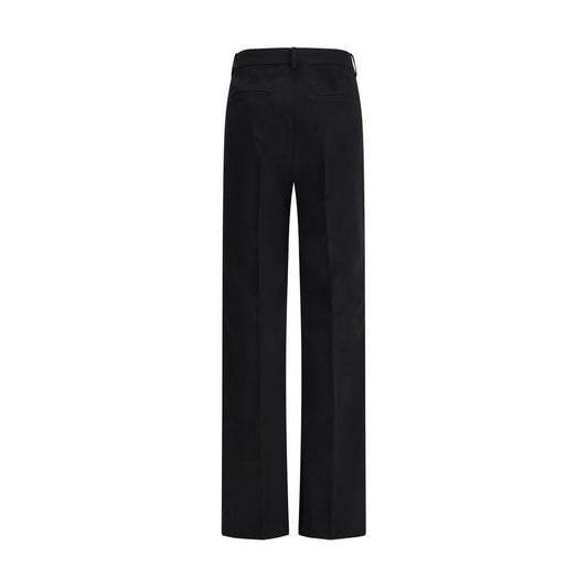 Max Mara Black Camel Hair  Casual Pants