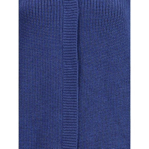 Ella Blue Merino Wool Sweatshirt