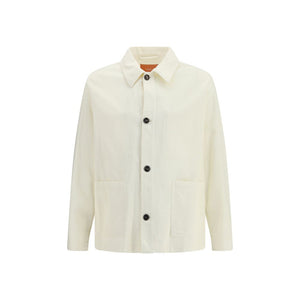 Cruna Cream Cotton Coat