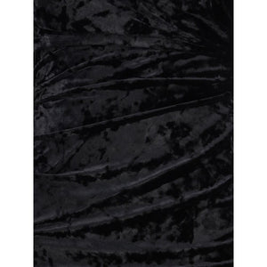 Ganni Black Recycled Polyester Cocktail Dress