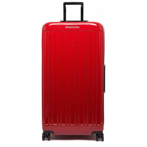 Piquadro Red Polycarbonate Luggage And Travel