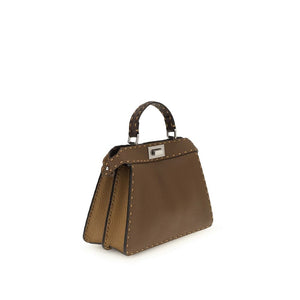 Fendi Brown Leather Handbag
