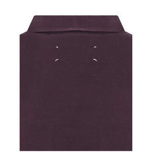 Margiela Purple Viscose Polo Shirt