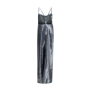 Coperni Gray Polyamide Casual Dress