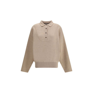 Jacquemus Beige Wool Sweatshirt