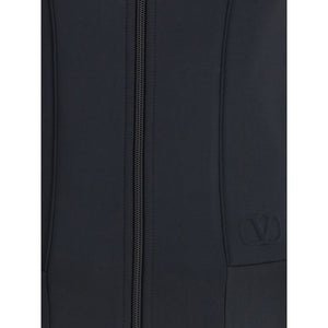 Valentino Black Polyester Sweatshirt