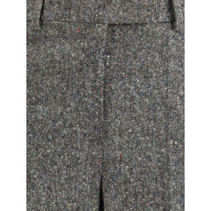 Valentino Gray Wool Casual Pants