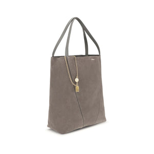 Chloé Gray Calf Leather Bos Taurus Shoulder Bag