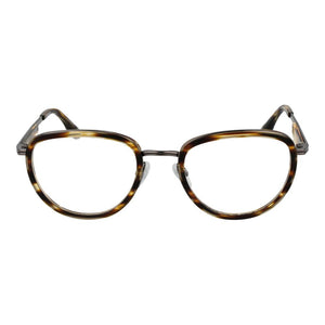 Trussardi Brown Metal & Plastic Glasses (Frames)