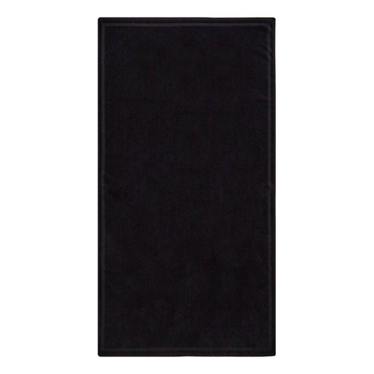 Iceberg "Black Cotton Men Beach Towel"