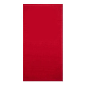 Iceberg Red Cotton Men's Beach Towel