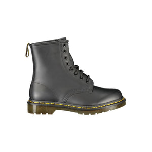 Dr. Martens Black Leather Unisex Ankle Boot