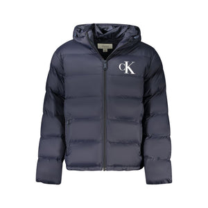Calvin Klein Blu Poliammide Men's Jacket