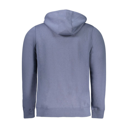 Norway 1963 Blue Cotton Men's Hooded Sweatshirt