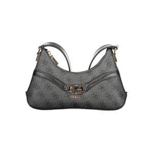 Guess Jeans Nero Polyurethane Women Shoulder Bag