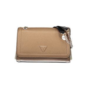 Guess Jeans Marrone Polyurethane Women's Handbag