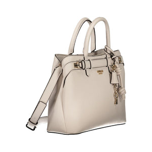 Guess Jeans Beige Polyurethane Women Handbag