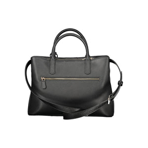 Guess Jeans Black Polyurethane Women's Handbag