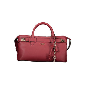 Guess Jeans Rosso Poliuretano Women Handbag