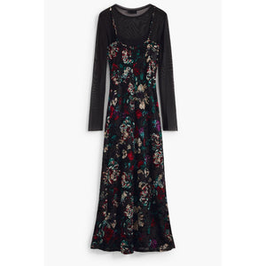 Desigual Black Polyester Women's Dress