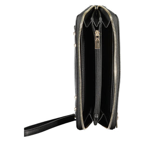 Guess Jeans Nero Polyurethane Women Wallet