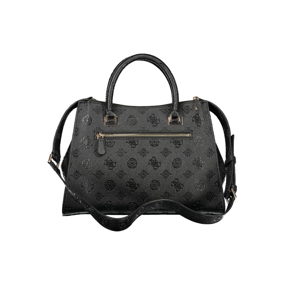 Guess Jeans Black Polyurethane Women's Handbag