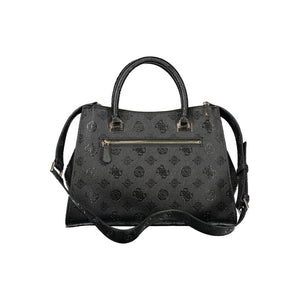 Guess Jeans Black Polyurethane Women's Handbag
