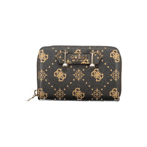 Guess Jeans Marrone Poliuretano Women Wallet