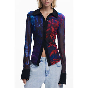 Desigual Black Polyester Women Shirt