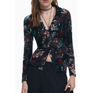 Desigual Nero Poliammide Womens Shirt