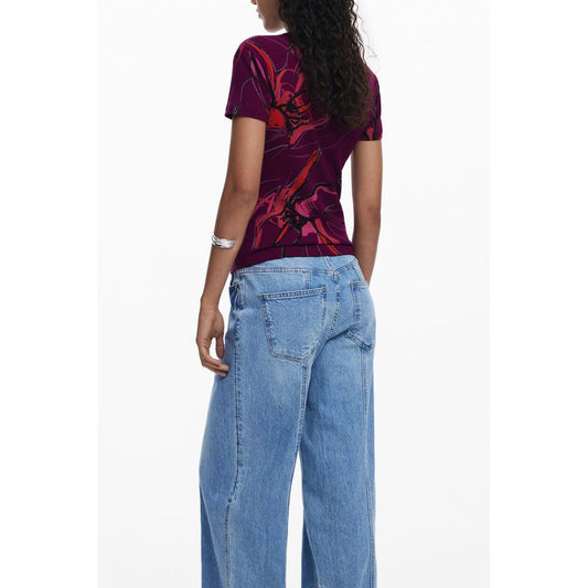 Desigual Viola Viscose Women T-Shirt