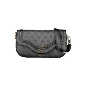 Guess Jeans Nero Poliuretano Women Bag