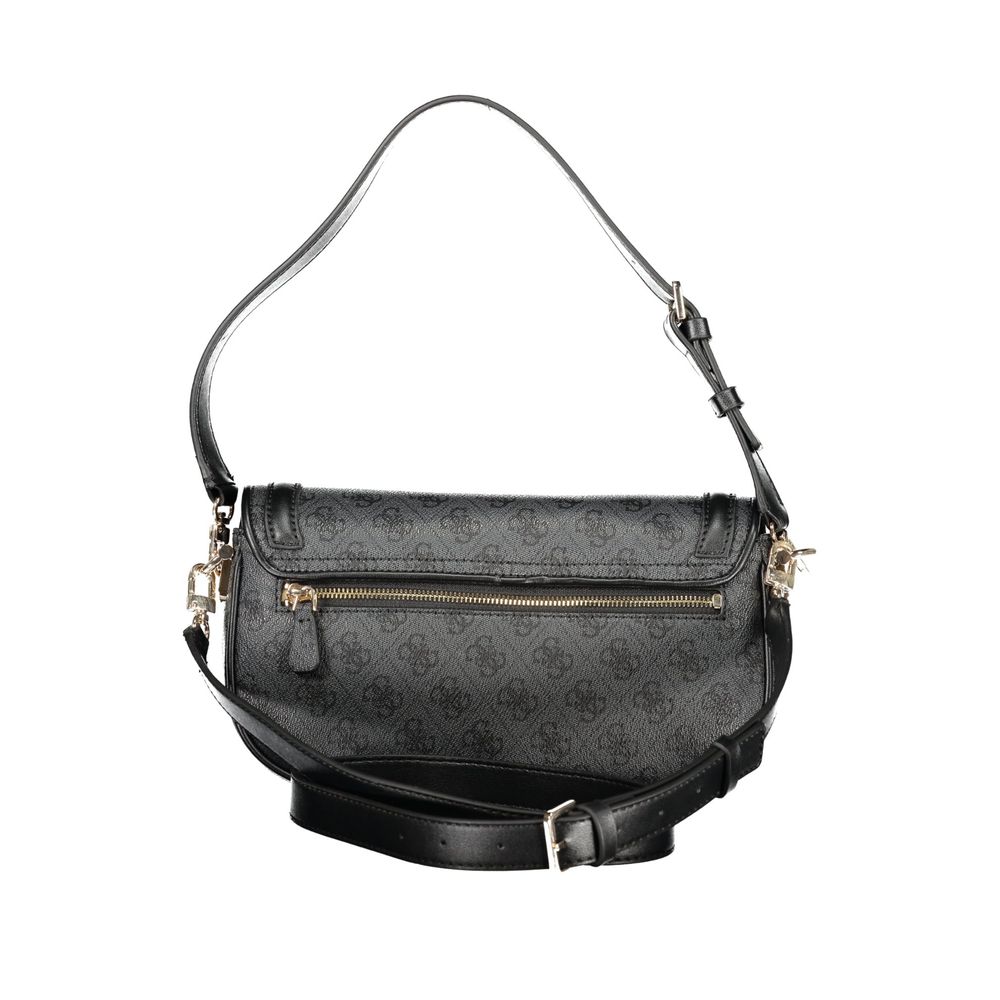 Guess Jeans Nero Poliuretano Women Bag